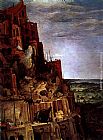 The Tower of Babel [detail] by Pieter the Elder Bruegel